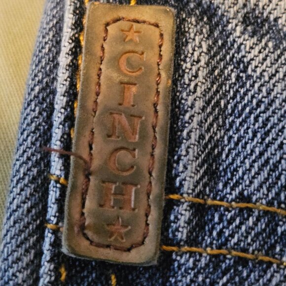 Cinch Mens Relaxed Fit Green Label Jeans 29x32 Rodeo Western Timeless Sleek Work - Picture 8 of 14